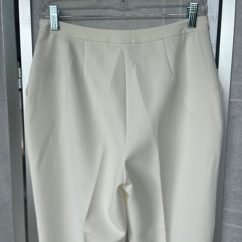 L'AGENCE White Enola Cigarette Pants sz 4 - Picture 4 of 8